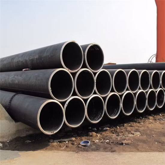 Сварные трубы с прямым швом ERW Трубы из углеродистой стали API 5L X42 X46 X50 X60 Заводская цена Сварные трубы с прямым швом